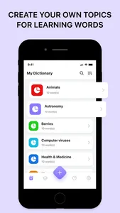 Word Learning App screenshot 1