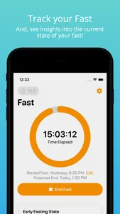 The Fasting App screenshot 0