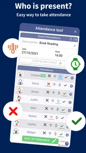 Attendy - Attendance register screenshot 1