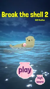 Sea otter breaks the shell 2 screenshot 0