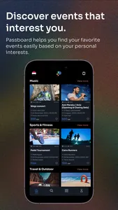 Passboard Events screenshot 1