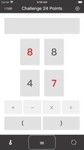 挑战24点-益智休闲 screenshot 0