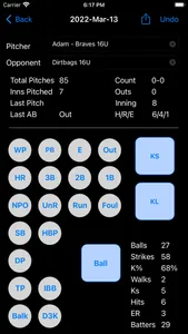 Pitch Counter & Stat Tracker screenshot 5