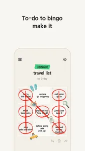 Todo Bingo screenshot 1