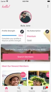 hello! Fiji Dating screenshot 0