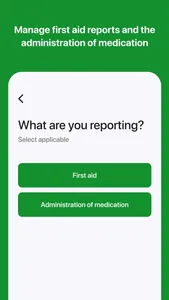 First aid forms screenshot 0