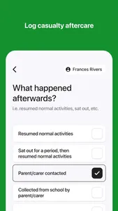 First aid forms screenshot 7