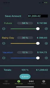 Savings Mapper screenshot 1