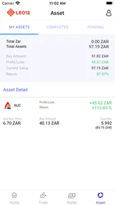 LEO Exchange screenshot 6