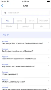 LEO Exchange screenshot 7