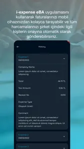 i-expense eBA screenshot 4