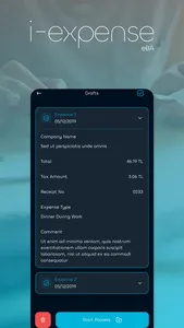 i-expense eBA screenshot 6