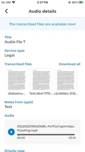 TranScribe App screenshot 3