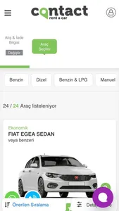 Contact Rent A Car screenshot 1