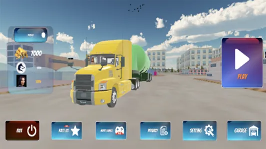 Oversized Truck Driver 3D Sim screenshot 0