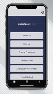 Franchise123 screenshot 0