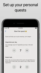 Smoki: quit smoking screenshot 3