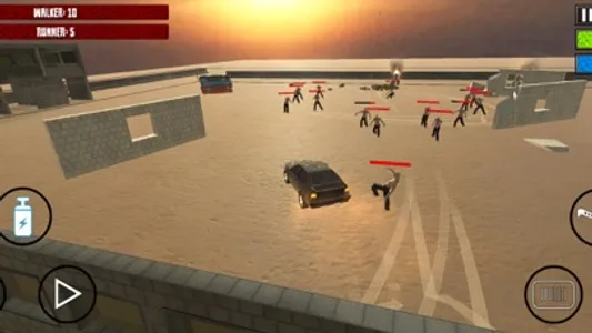 Zombie Car: Survival Games screenshot 2