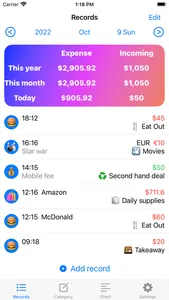 Handy Expense Tracker screenshot 0