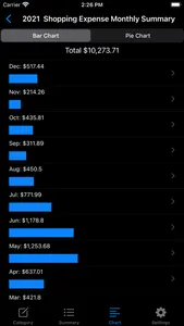 Handy Expense Tracker screenshot 2