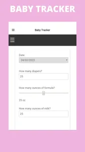 Baby Tracker Breast Feeding screenshot 0