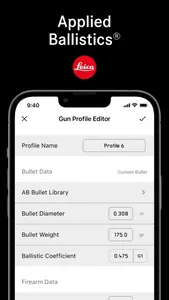 Leica Ballistics screenshot 2