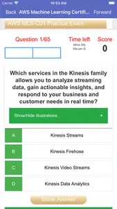 AWS Machine Learning Exam Prep screenshot 0
