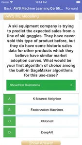 AWS Machine Learning Exam Prep screenshot 3