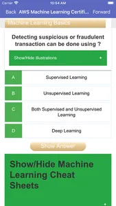 AWS Machine Learning Exam Prep screenshot 4