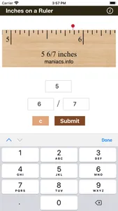 Inches on a Ruler screenshot 3