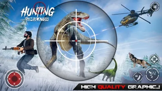 Dinosaur Hunting Gun Games screenshot 3