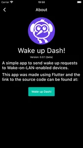 Wake up Dash! - Wake on Lan screenshot 1