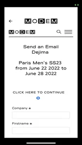 Modem - The Fashion Network screenshot 3