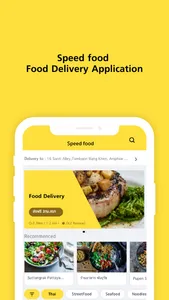 Speed Food Delivery screenshot 0