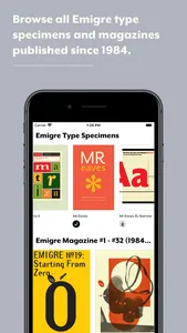 Emigre Fonts screenshot 0