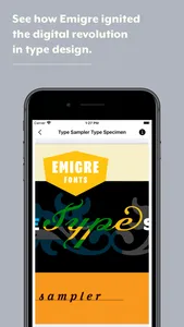 Emigre Fonts screenshot 1