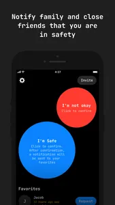 SafeApp for friends and family screenshot 0