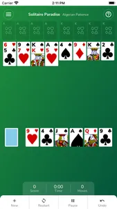 Algerian Patience Solitaire⋆ screenshot 4