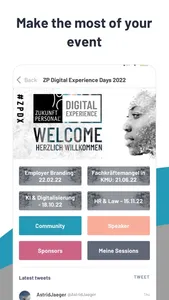 Zukunft Personal - Event App screenshot 1