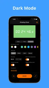 iFloating Clock - Realtime screenshot 2