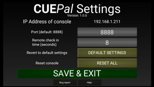 CUEPal Console screenshot 4