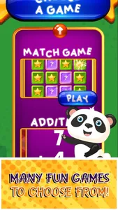 Baby Panda Math Games screenshot 0