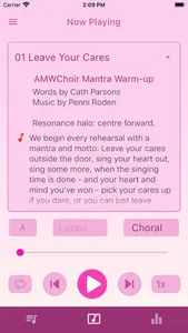 AMWChoir screenshot 2