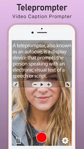 Teleprompter for Video Script screenshot 0