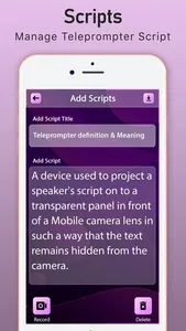 Teleprompter for Video Script screenshot 4