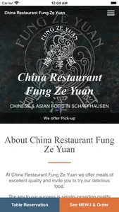 China Restaurant Fung Ze Yuan screenshot 1