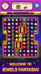 Jewels Fantasia : match puzzle screenshot 1