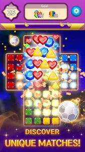 Jewels Fantasia : match puzzle screenshot 3