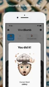 WordBomb - Word Puzzle Game screenshot 4