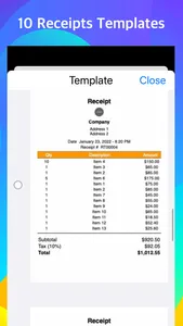 e-Receipt Maker screenshot 5